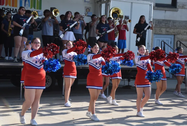 Inaugural Rally Around Downtown held Thursday night